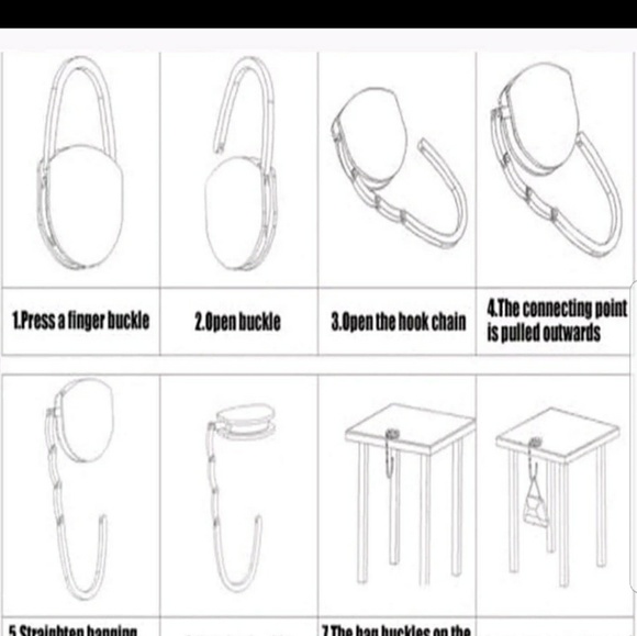 Cole Haan Purse Hanger - Picture 3 of 5